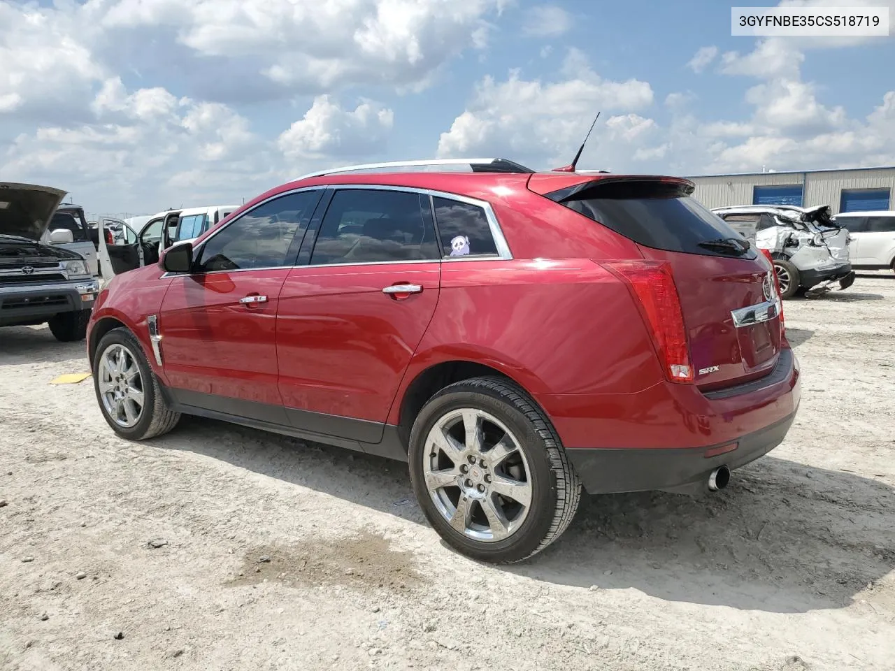 2012 Cadillac Srx Performance Collection VIN: 3GYFNBE35CS518719 Lot: 70699204