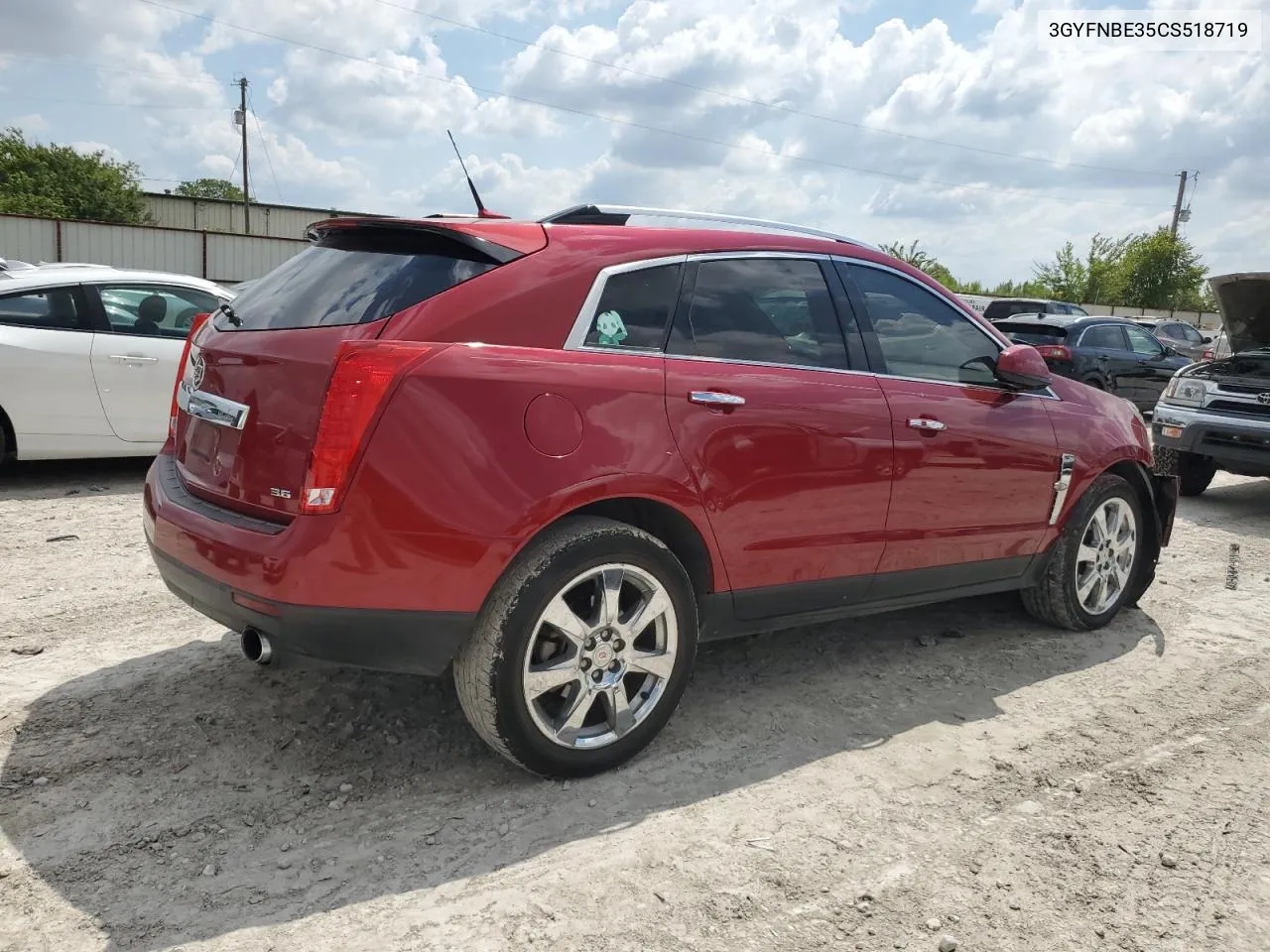 2012 Cadillac Srx Performance Collection VIN: 3GYFNBE35CS518719 Lot: 70699204