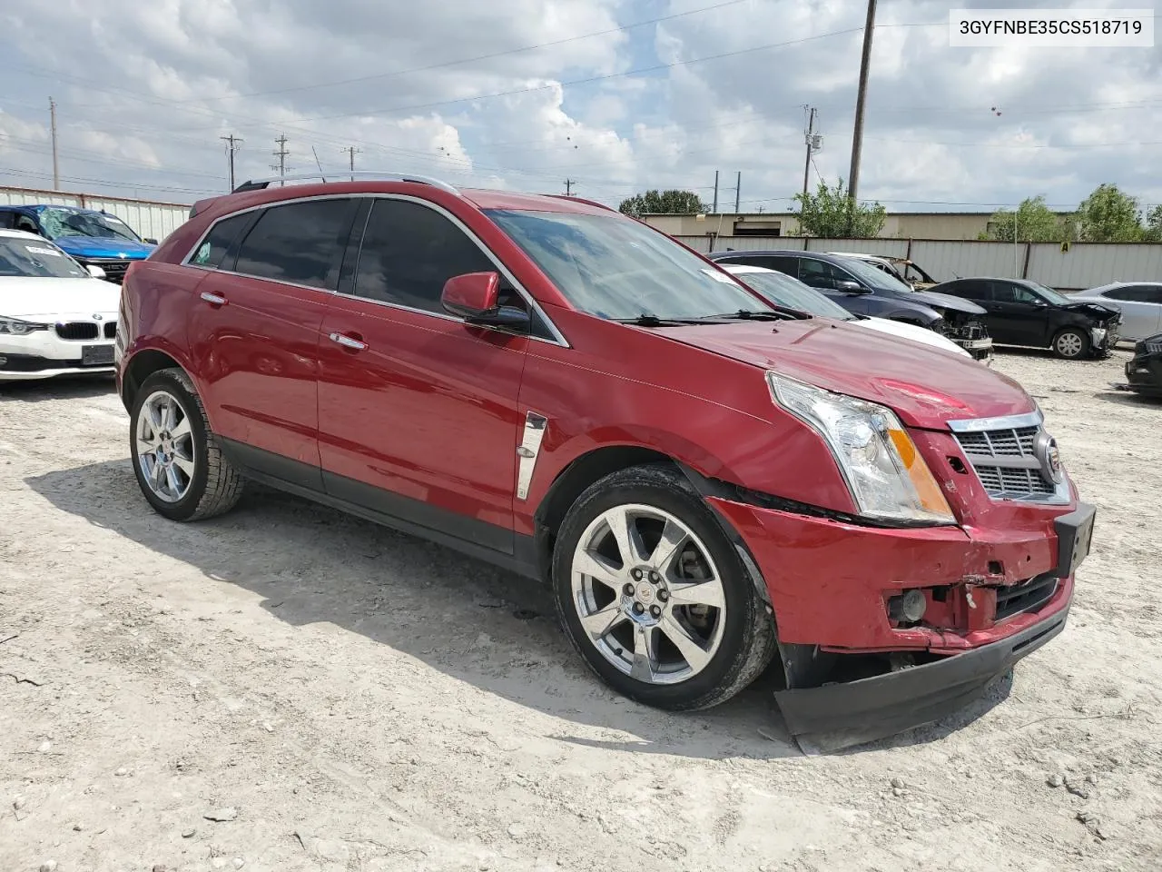 2012 Cadillac Srx Performance Collection VIN: 3GYFNBE35CS518719 Lot: 70699204