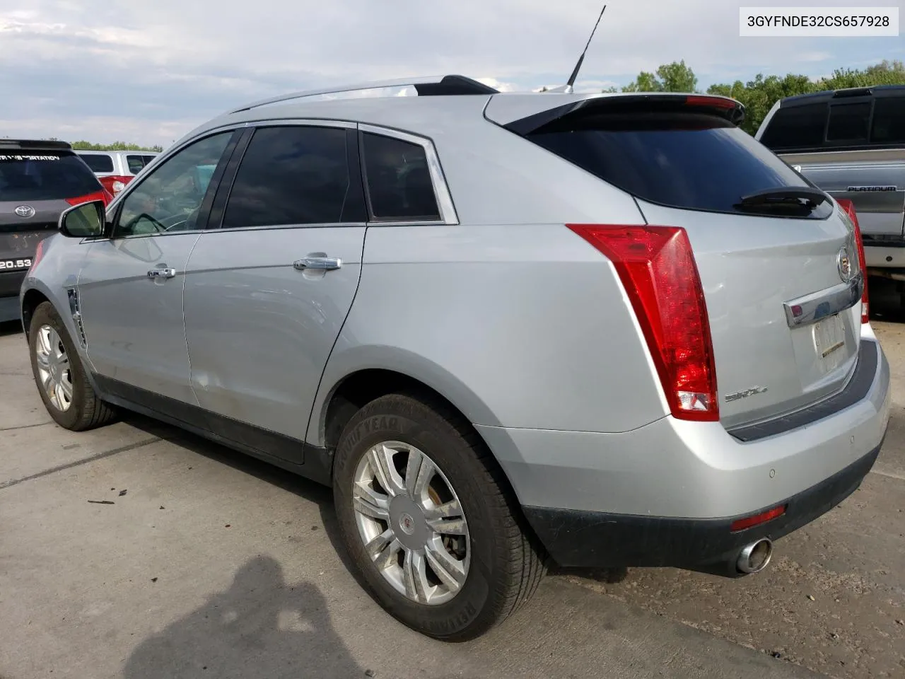 2012 Cadillac Srx Luxury Collection VIN: 3GYFNDE32CS657928 Lot: 70708424