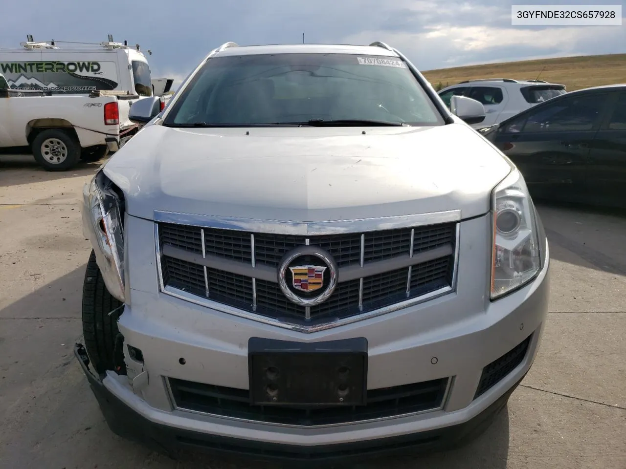 2012 Cadillac Srx Luxury Collection VIN: 3GYFNDE32CS657928 Lot: 70708424