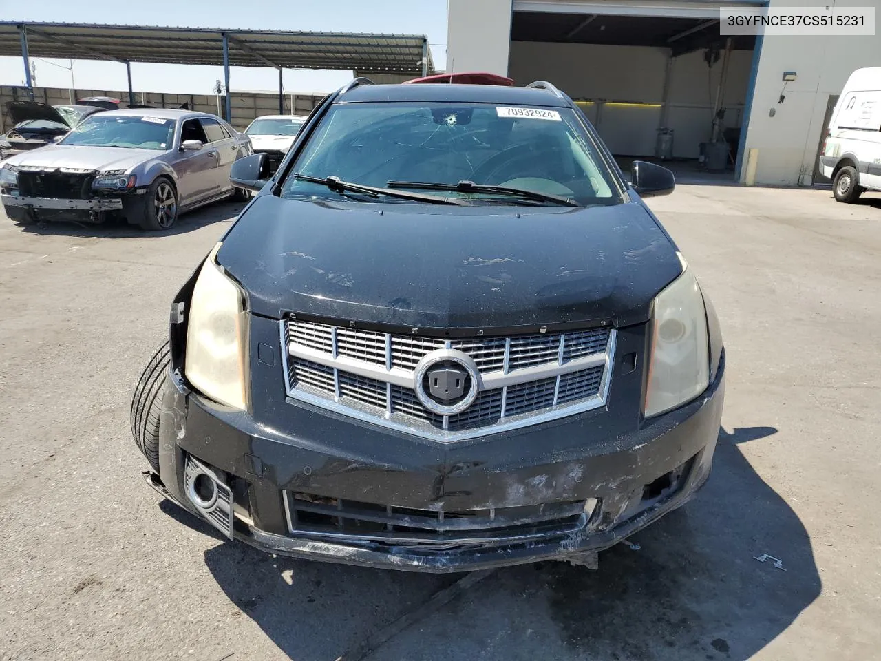 2012 Cadillac Srx Premium Collection VIN: 3GYFNCE37CS515231 Lot: 70932924