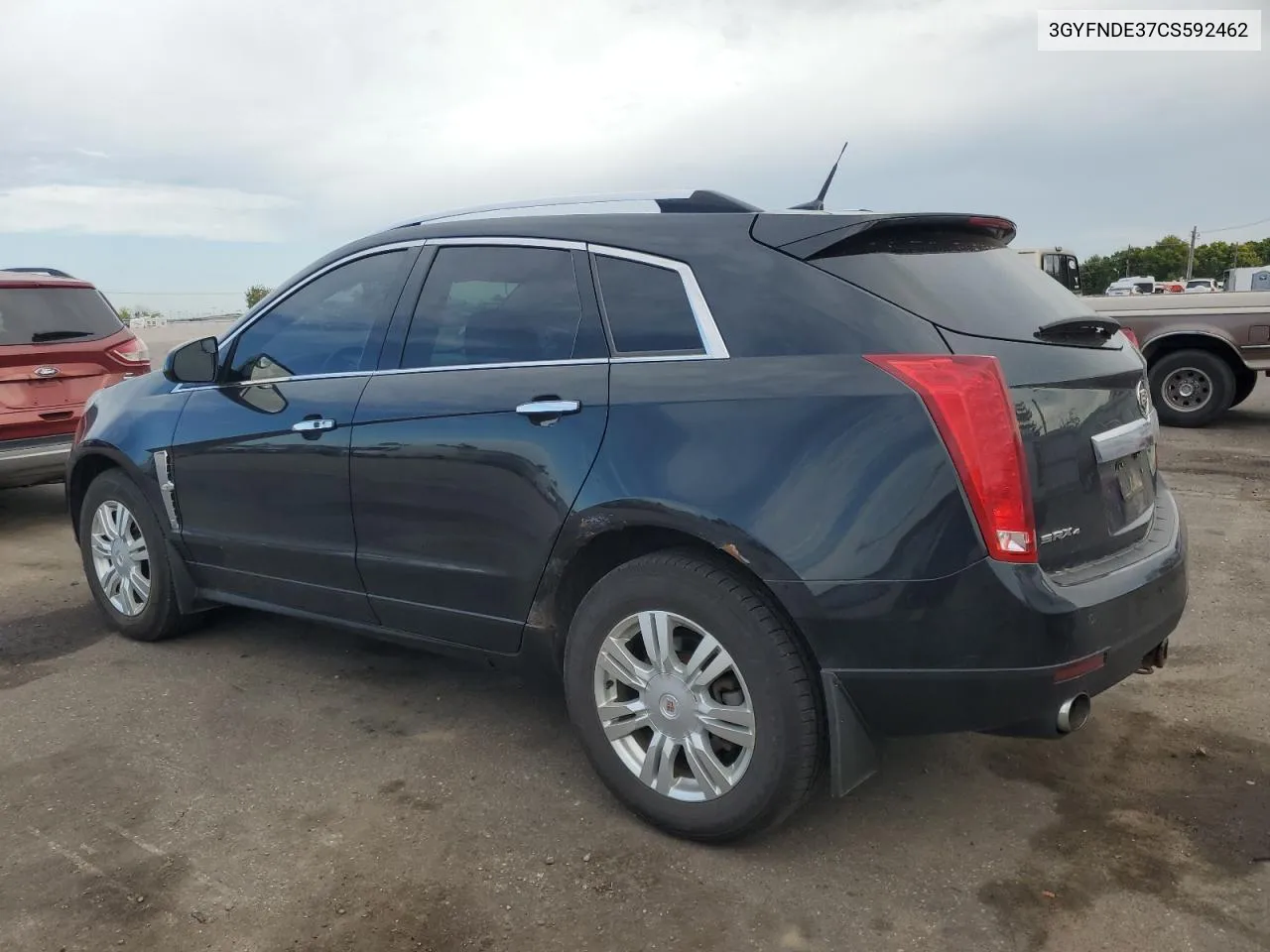 3GYFNDE37CS592462 2012 Cadillac Srx Luxury Collection