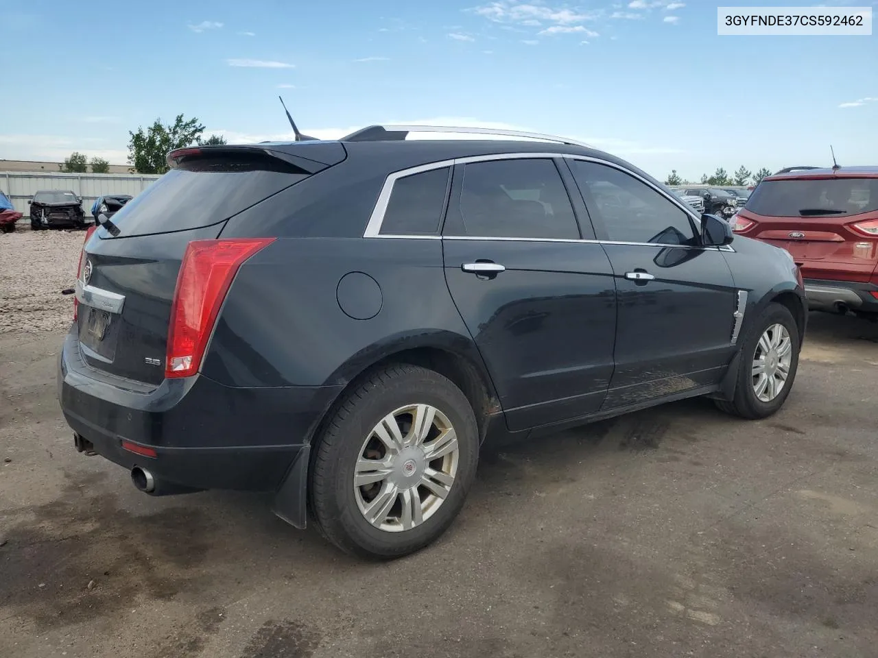 3GYFNDE37CS592462 2012 Cadillac Srx Luxury Collection