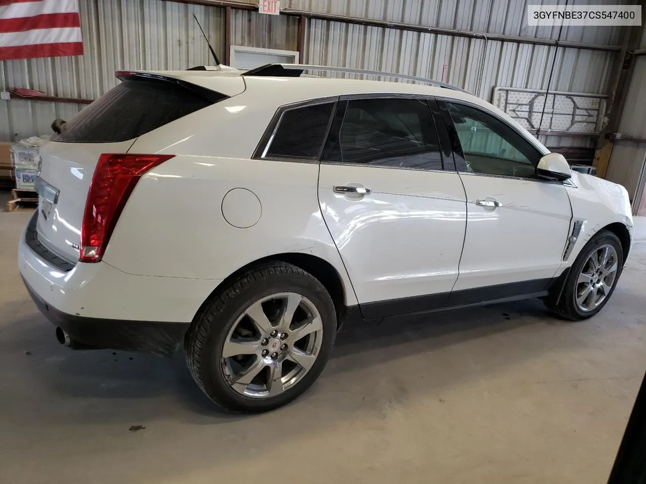 2012 Cadillac Srx Performance Collection VIN: 3GYFNBE37CS547400 Lot: 71302924