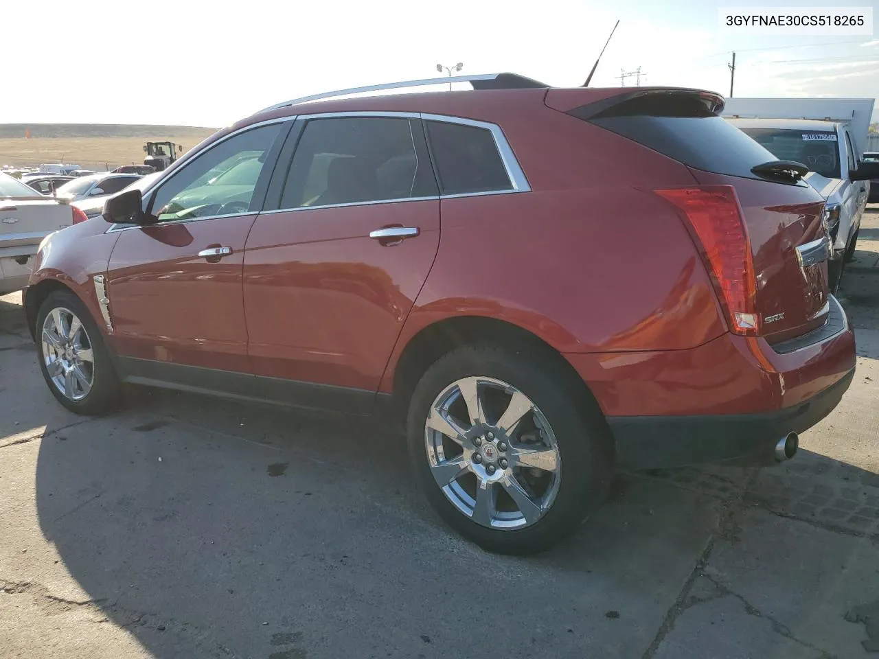 2012 Cadillac Srx Luxury Collection VIN: 3GYFNAE30CS518265 Lot: 71584274