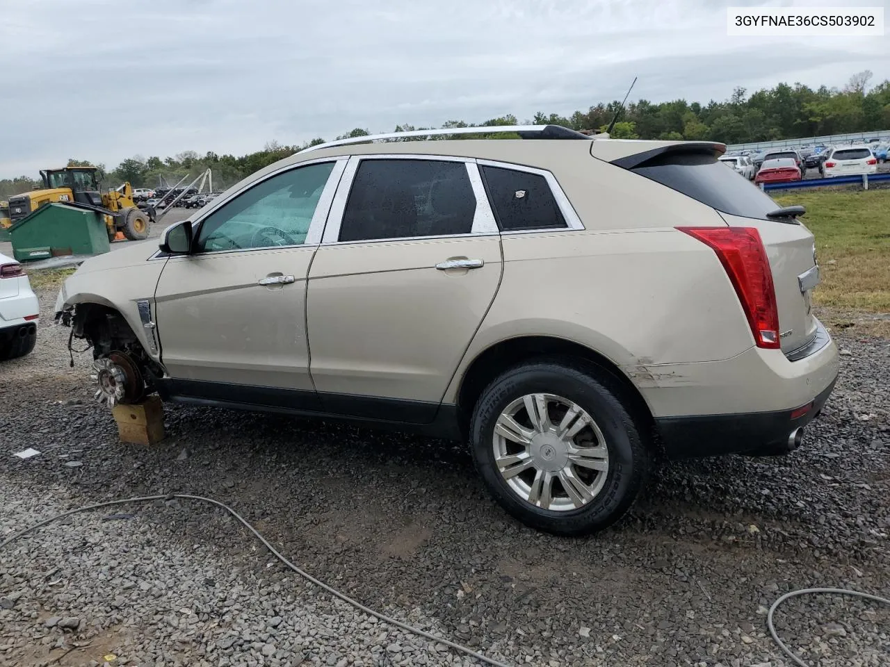 2012 Cadillac Srx Luxury Collection VIN: 3GYFNAE36CS503902 Lot: 71621674