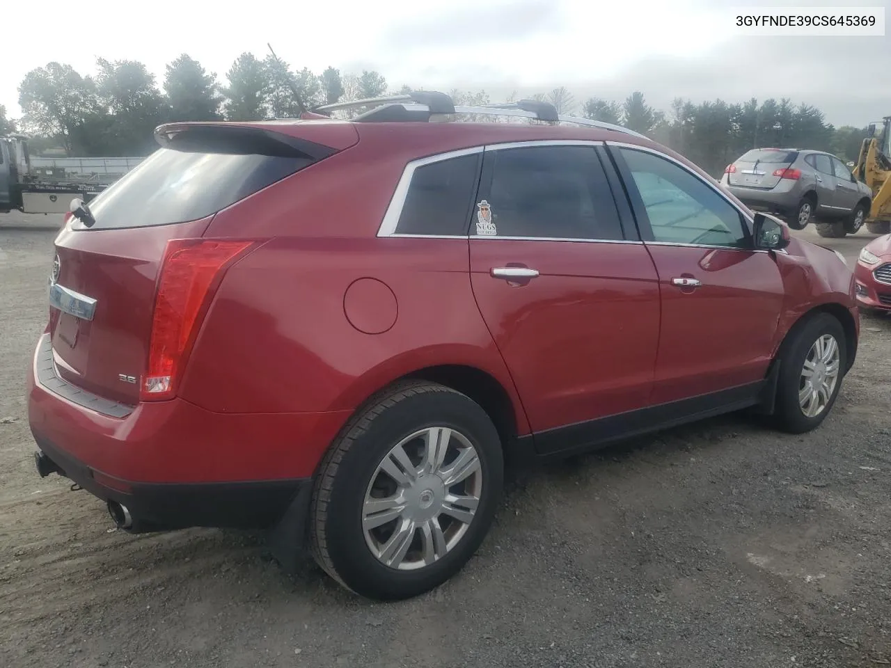 2012 Cadillac Srx Luxury Collection VIN: 3GYFNDE39CS645369 Lot: 71639044