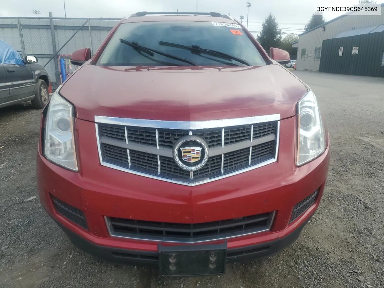 3GYFNDE39CS645369 2012 Cadillac Srx Luxury Collection