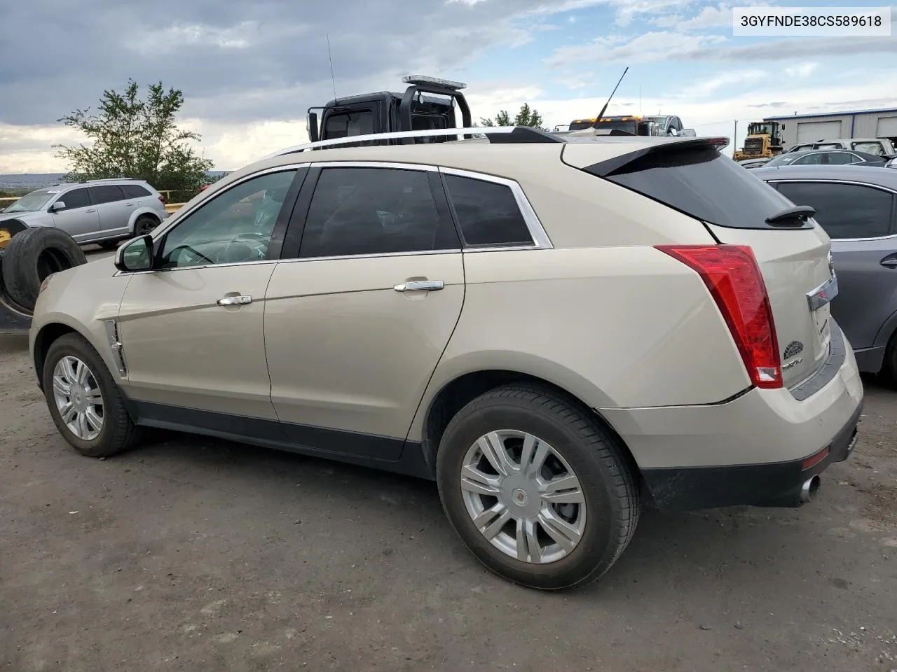 3GYFNDE38CS589618 2012 Cadillac Srx Luxury Collection