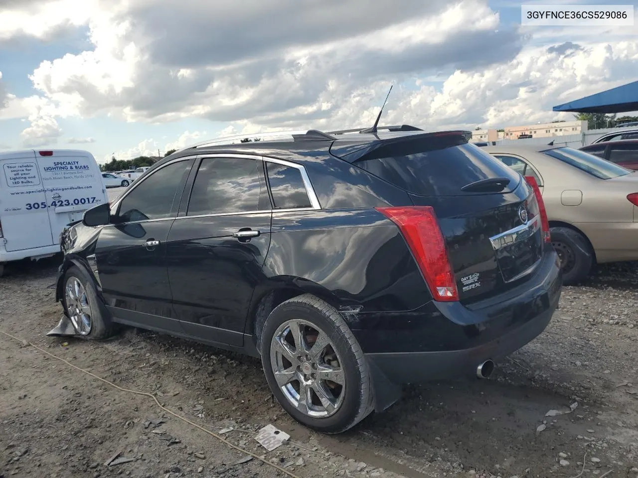 3GYFNCE36CS529086 2012 Cadillac Srx Premium Collection