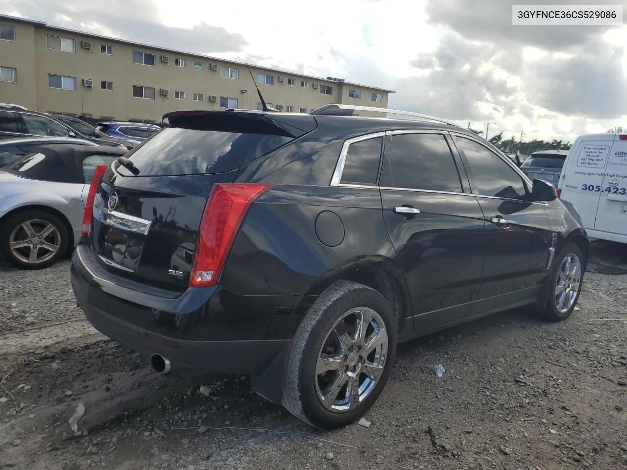 3GYFNCE36CS529086 2012 Cadillac Srx Premium Collection