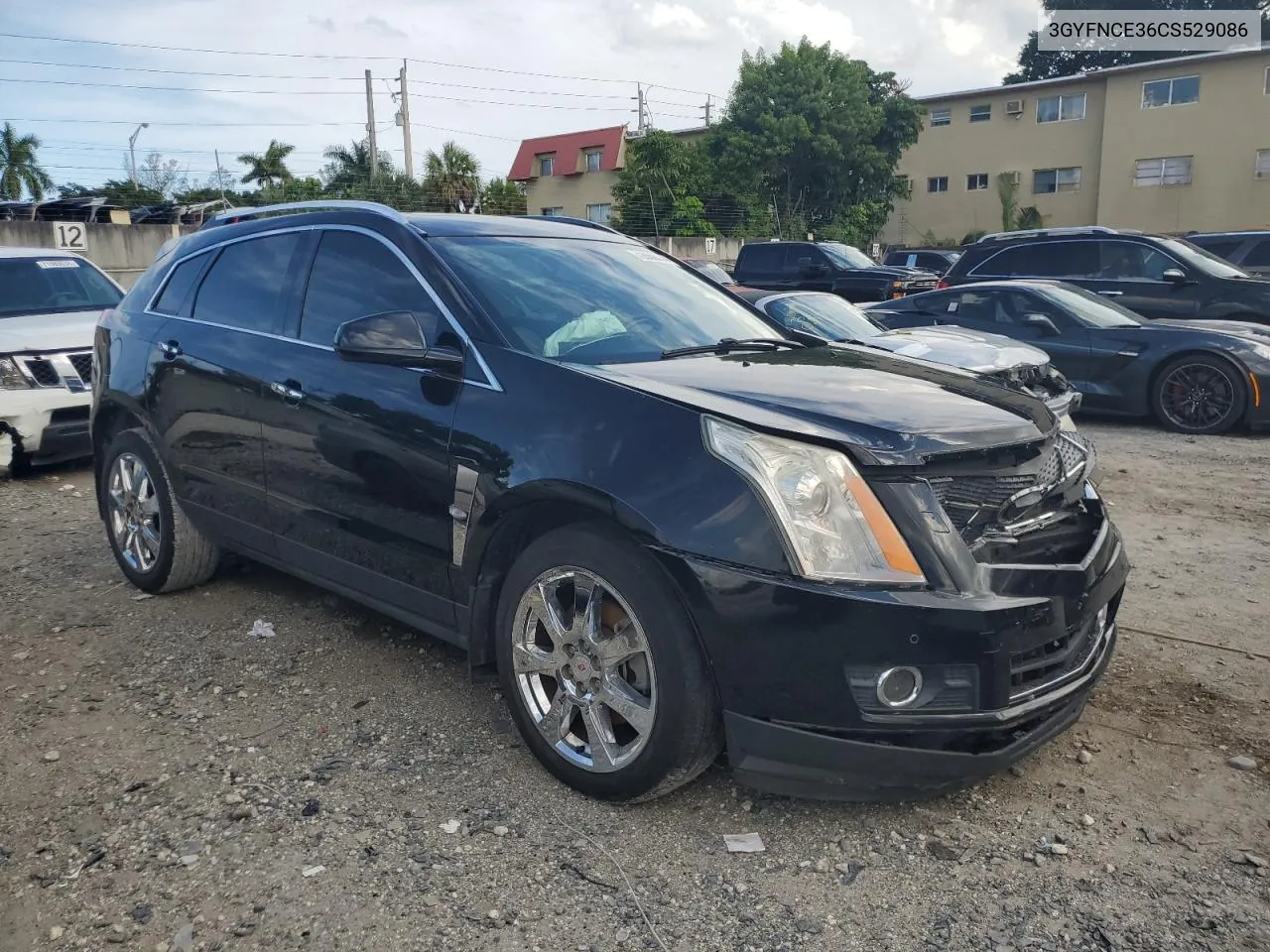 3GYFNCE36CS529086 2012 Cadillac Srx Premium Collection