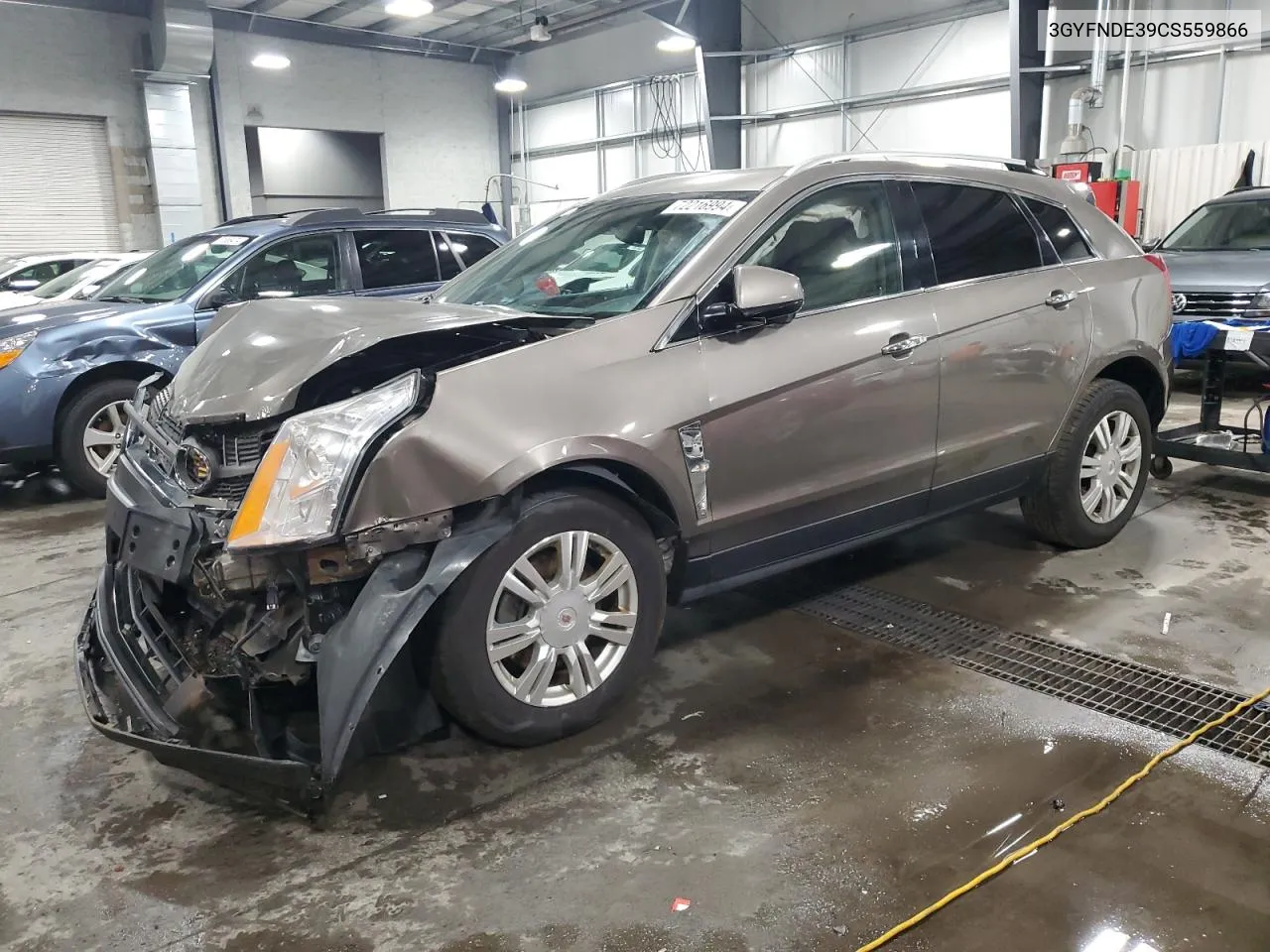 3GYFNDE39CS559866 2012 Cadillac Srx Luxury Collection