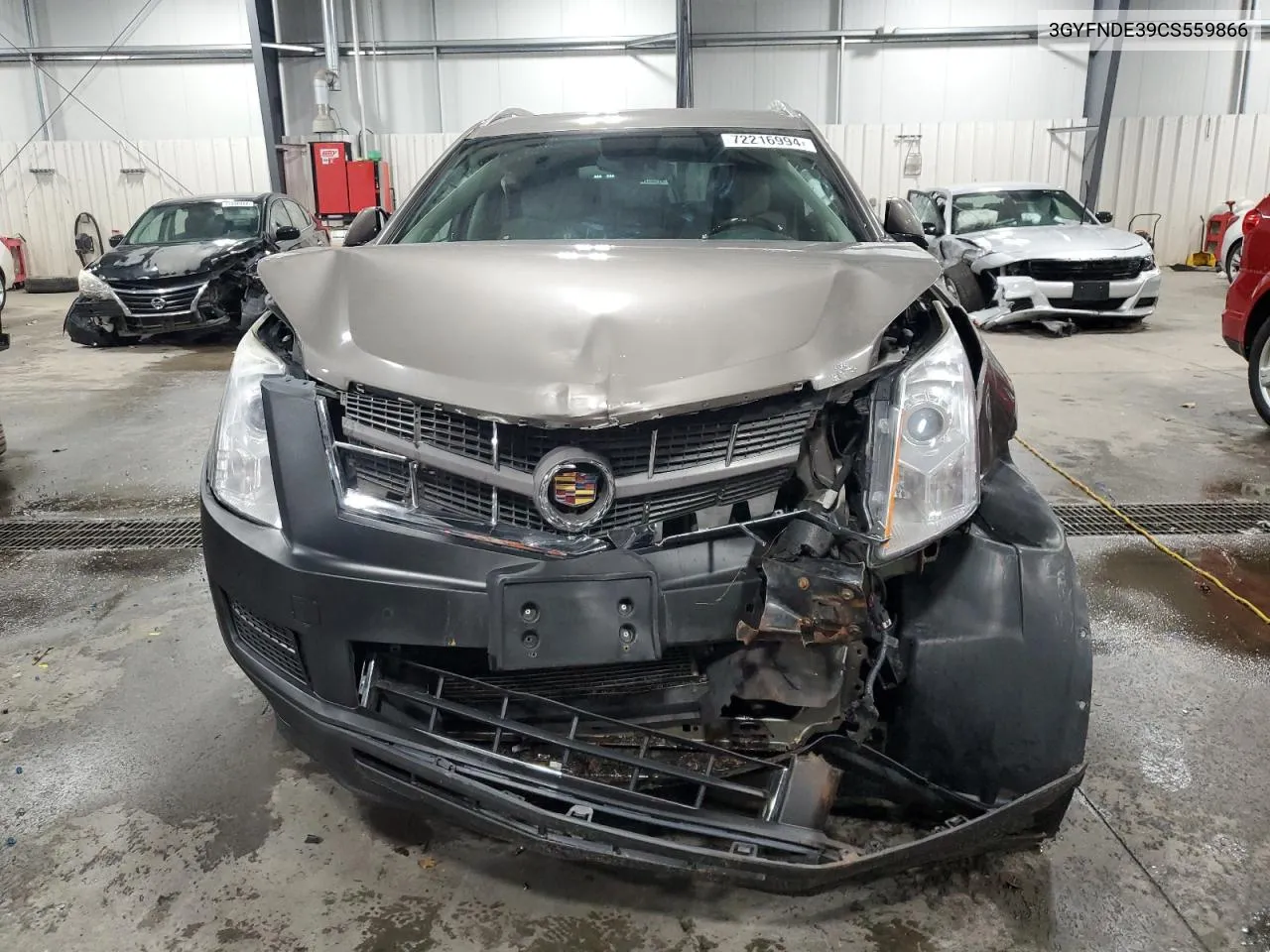 3GYFNDE39CS559866 2012 Cadillac Srx Luxury Collection