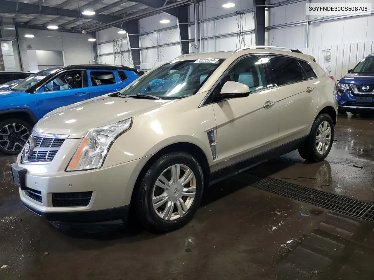 3GYFNDE30CS508708 2012 Cadillac Srx Luxury Collection