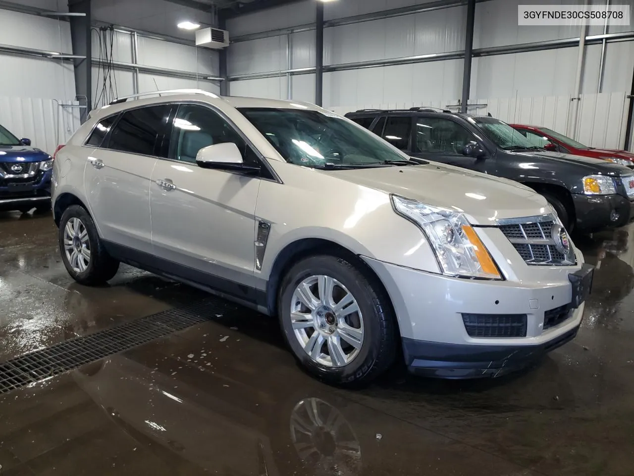 2012 Cadillac Srx Luxury Collection VIN: 3GYFNDE30CS508708 Lot: 72238764