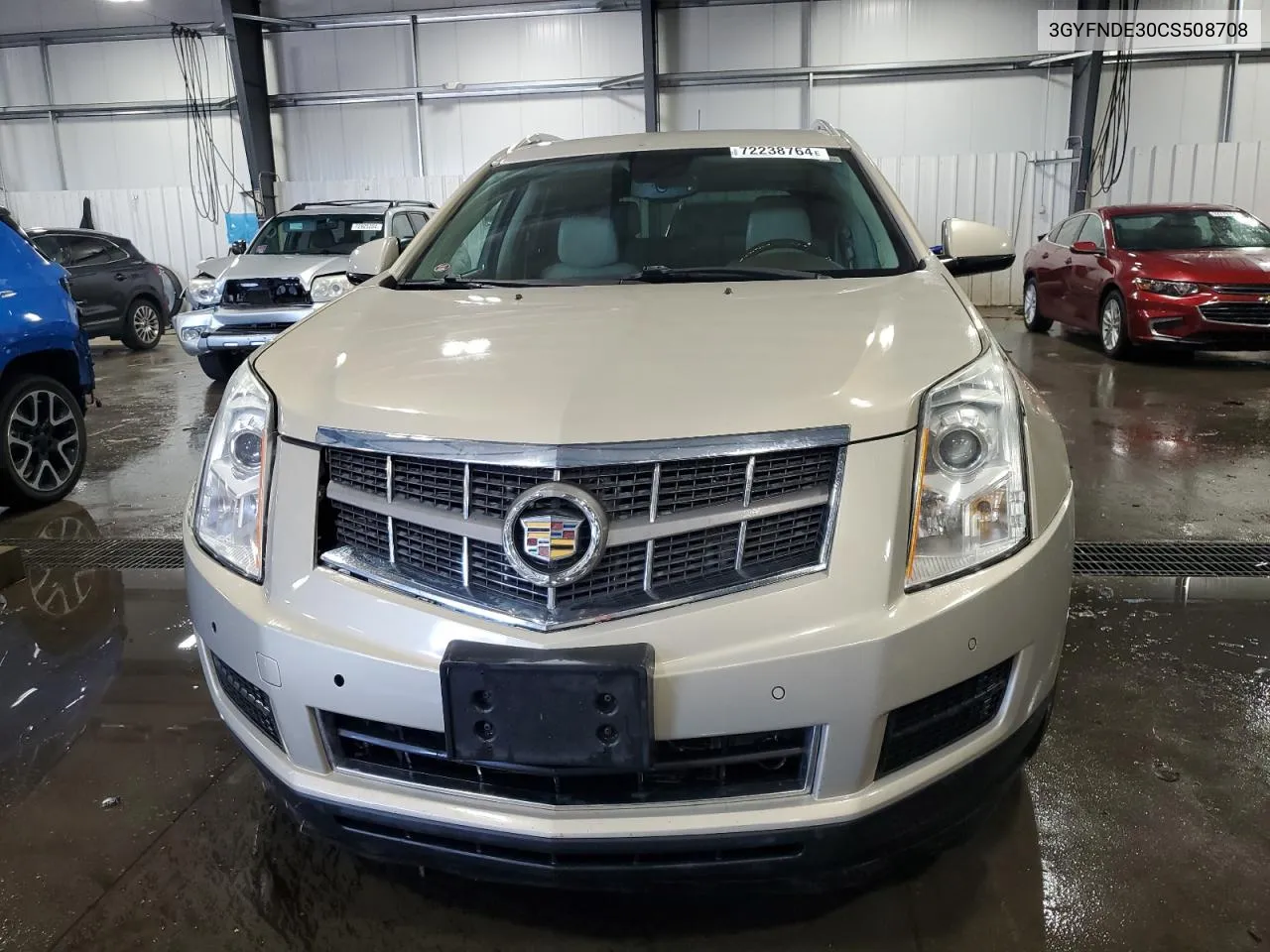 2012 Cadillac Srx Luxury Collection VIN: 3GYFNDE30CS508708 Lot: 72238764