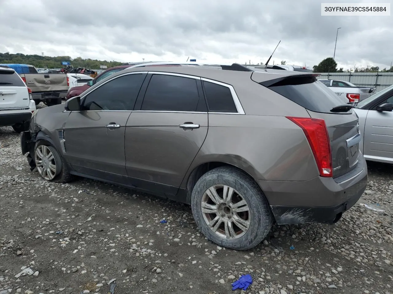 3GYFNAE39CS545884 2012 Cadillac Srx Luxury Collection