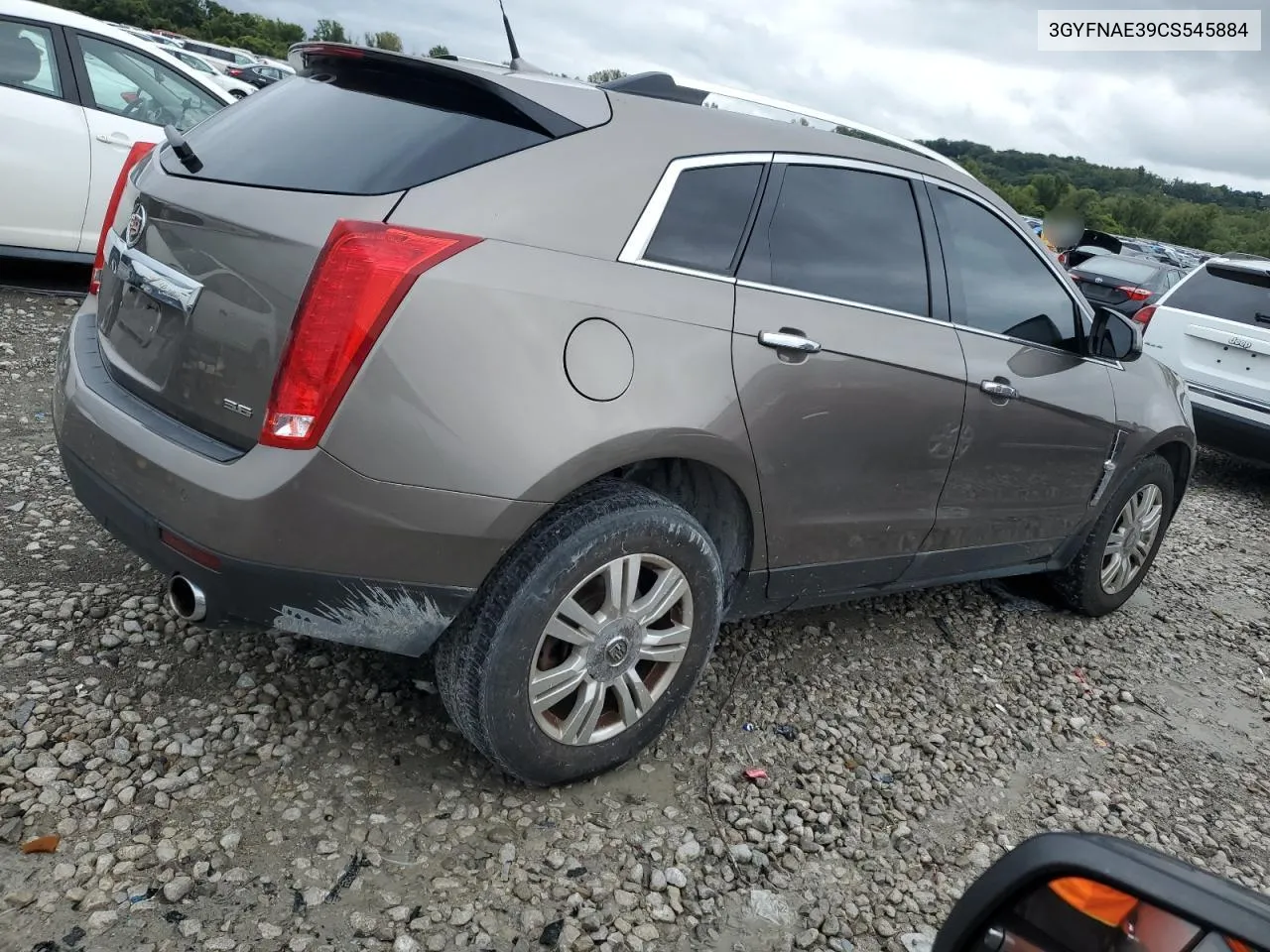 3GYFNAE39CS545884 2012 Cadillac Srx Luxury Collection