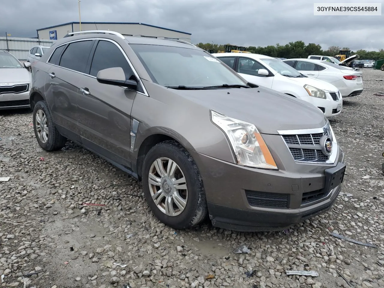 2012 Cadillac Srx Luxury Collection VIN: 3GYFNAE39CS545884 Lot: 72746754