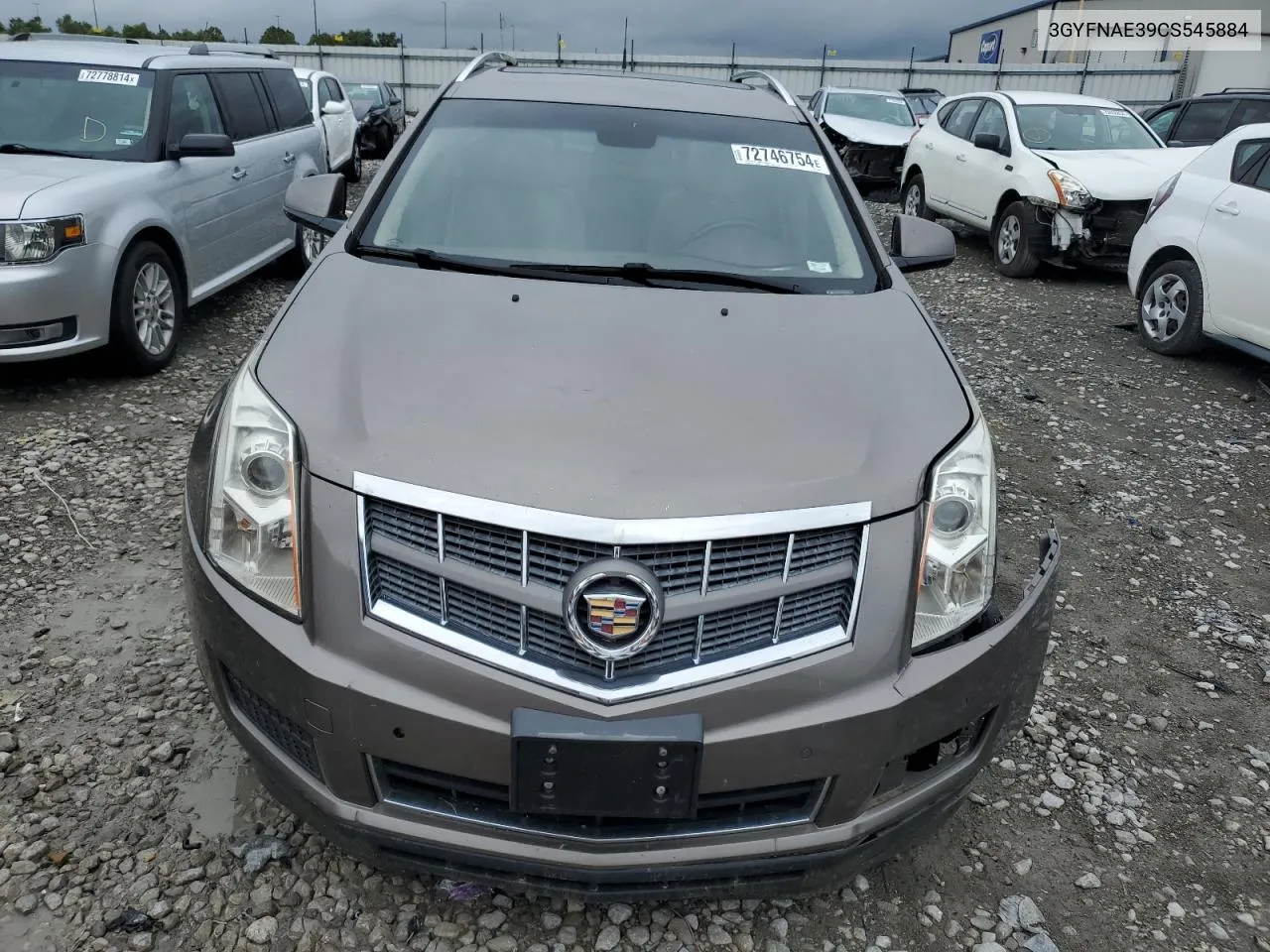 3GYFNAE39CS545884 2012 Cadillac Srx Luxury Collection