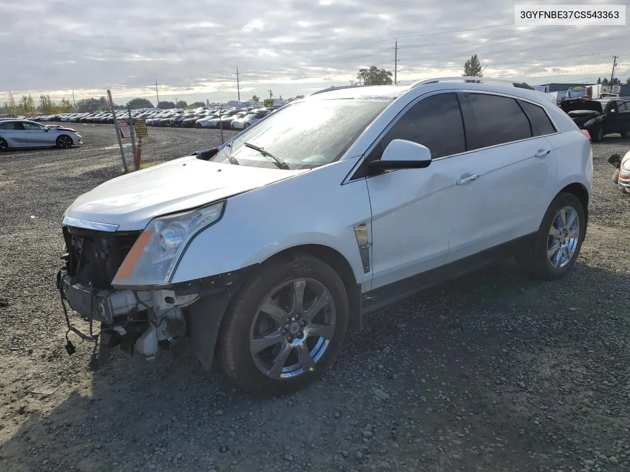 3GYFNBE37CS543363 2012 Cadillac Srx Performance Collection