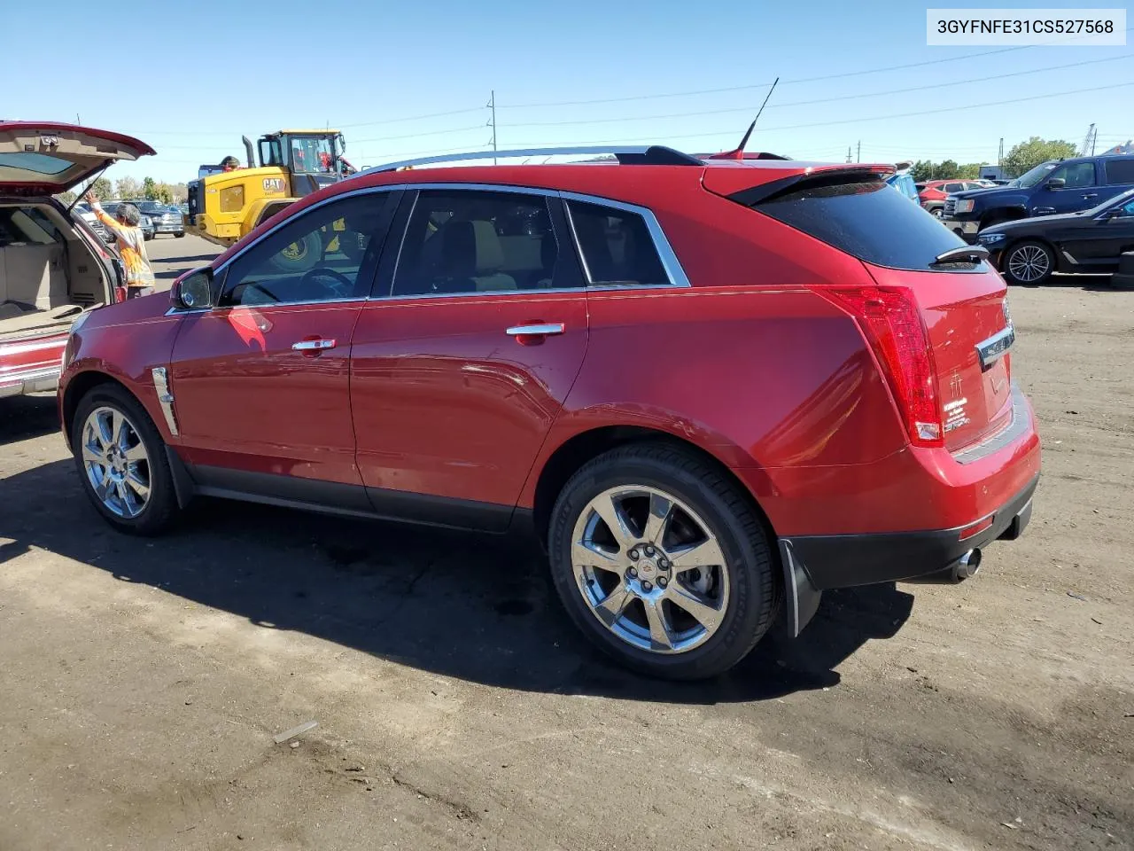 3GYFNFE31CS527568 2012 Cadillac Srx Premium Collection