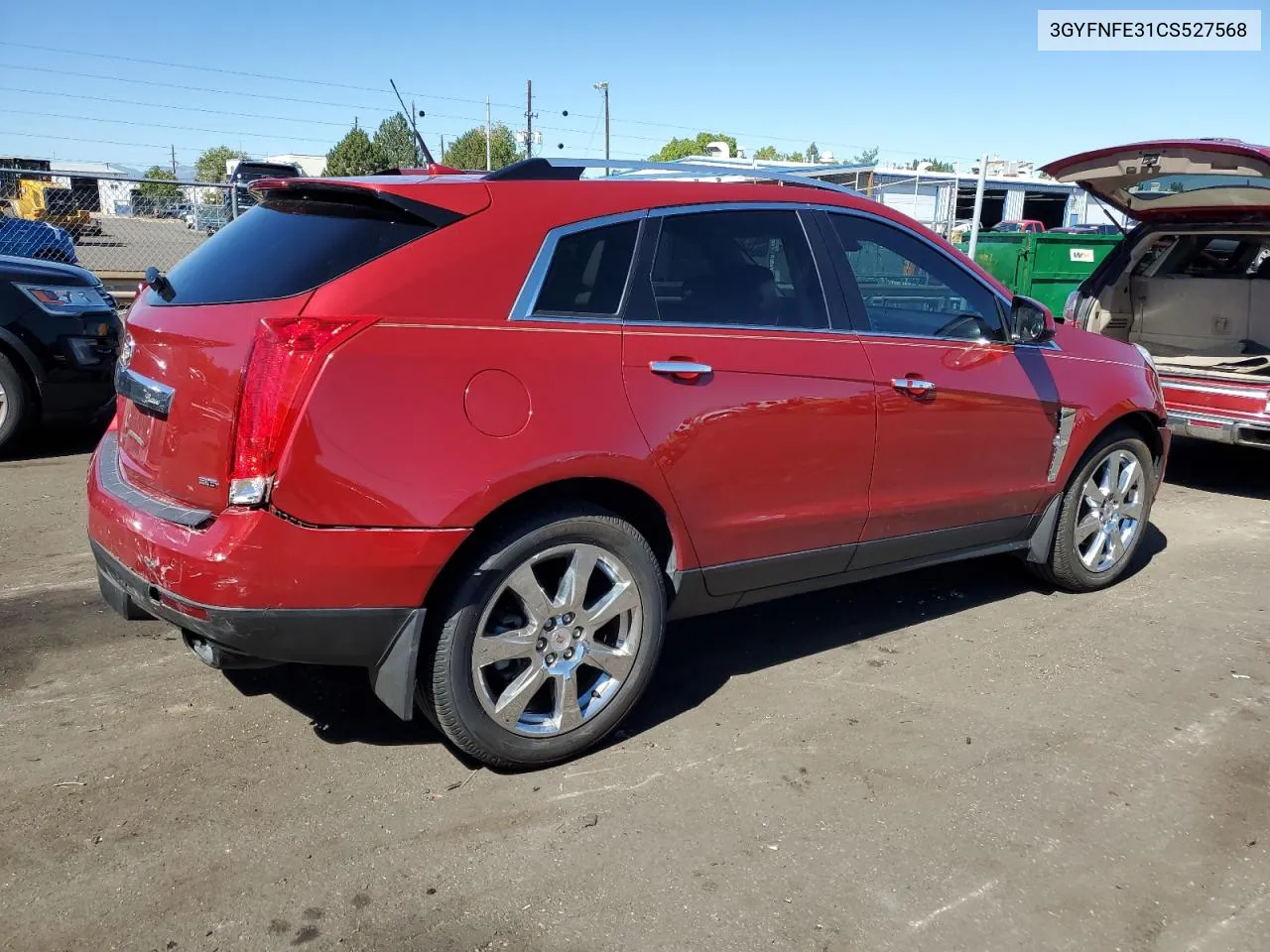 3GYFNFE31CS527568 2012 Cadillac Srx Premium Collection