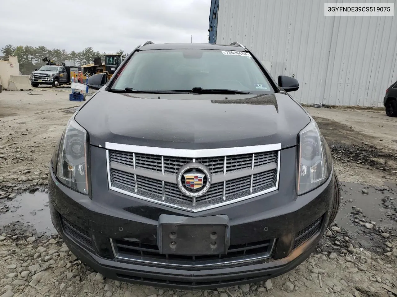 3GYFNDE39CS519075 2012 Cadillac Srx Luxury Collection