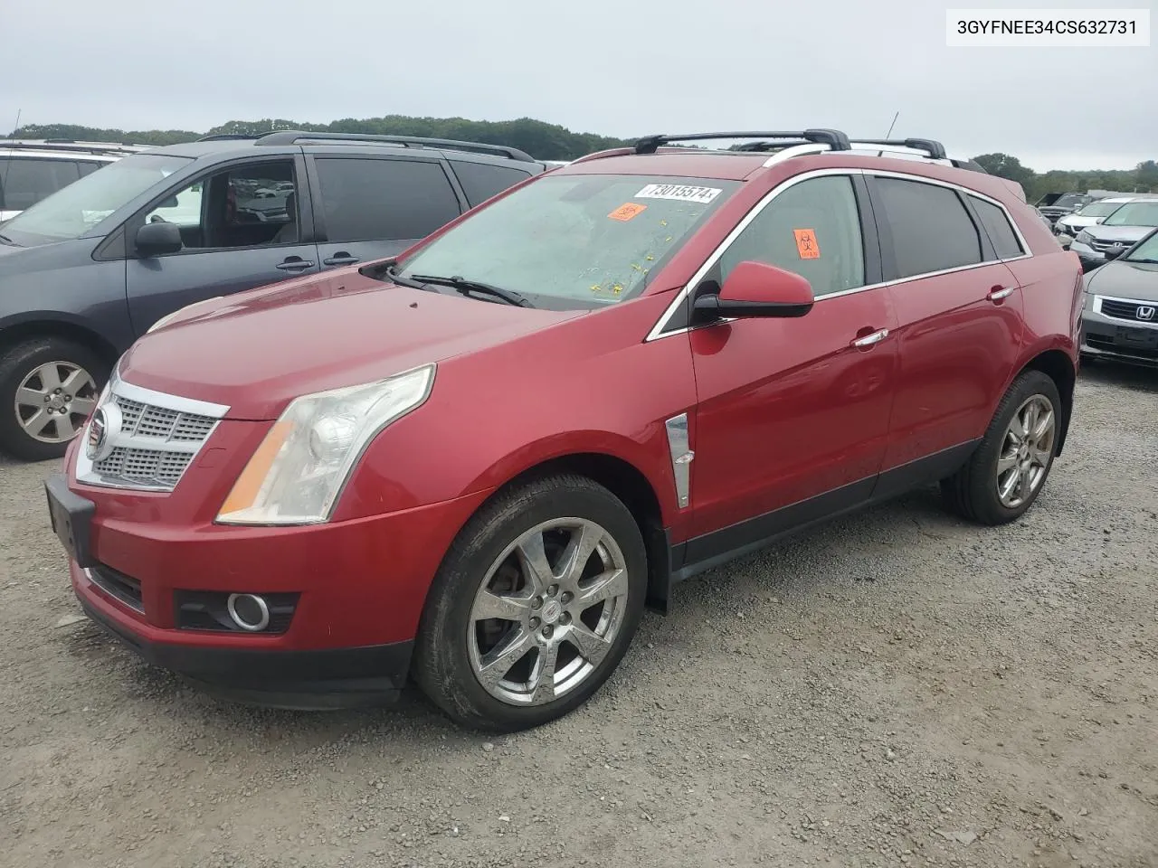 2012 Cadillac Srx Performance Collection VIN: 3GYFNEE34CS632731 Lot: 73015574