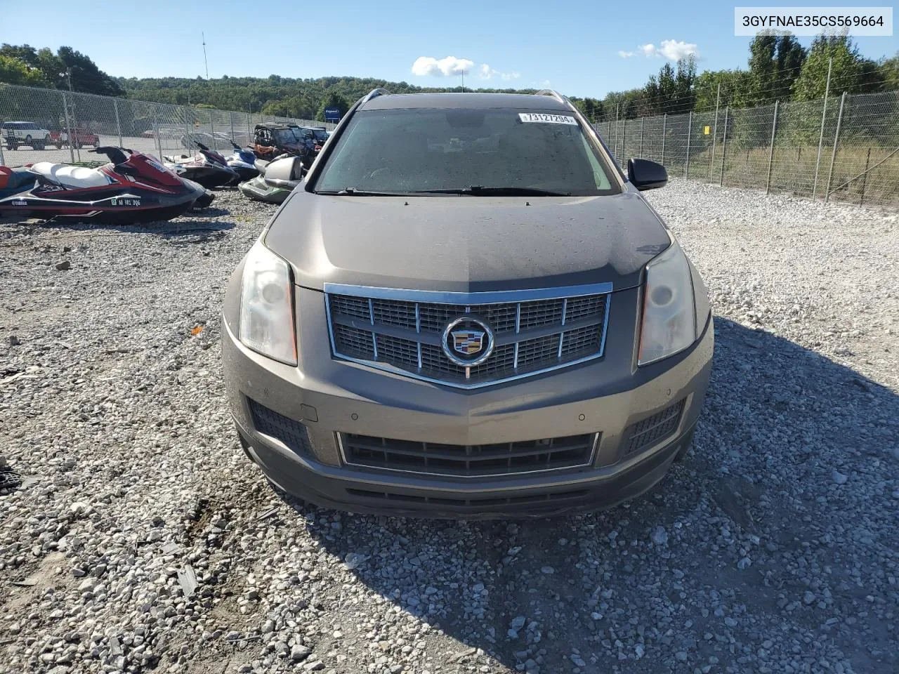 3GYFNAE35CS569664 2012 Cadillac Srx Luxury Collection