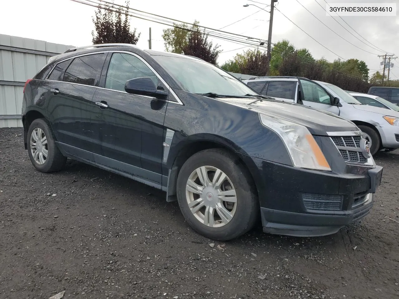 3GYFNDE30CS584610 2012 Cadillac Srx Luxury Collection