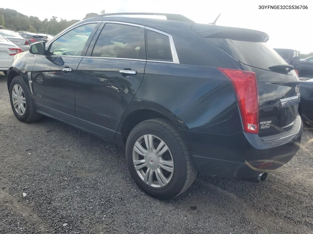 2012 Cadillac Srx VIN: 3GYFNGE32CS536706 Lot: 73406004