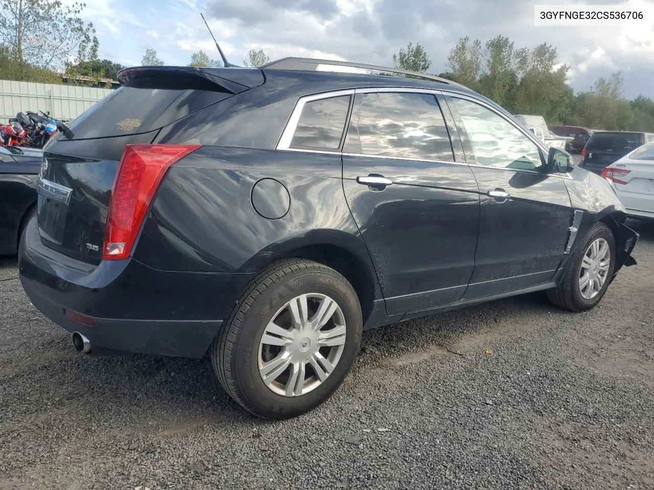 2012 Cadillac Srx VIN: 3GYFNGE32CS536706 Lot: 73406004