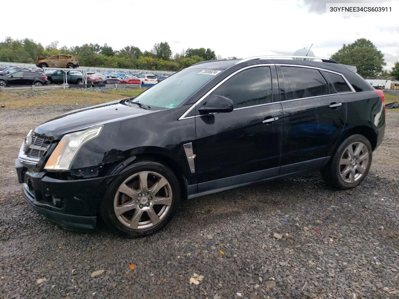 2012 Cadillac Srx Performance Collection VIN: 3GYFNEE34CS603911 Lot: 73556624