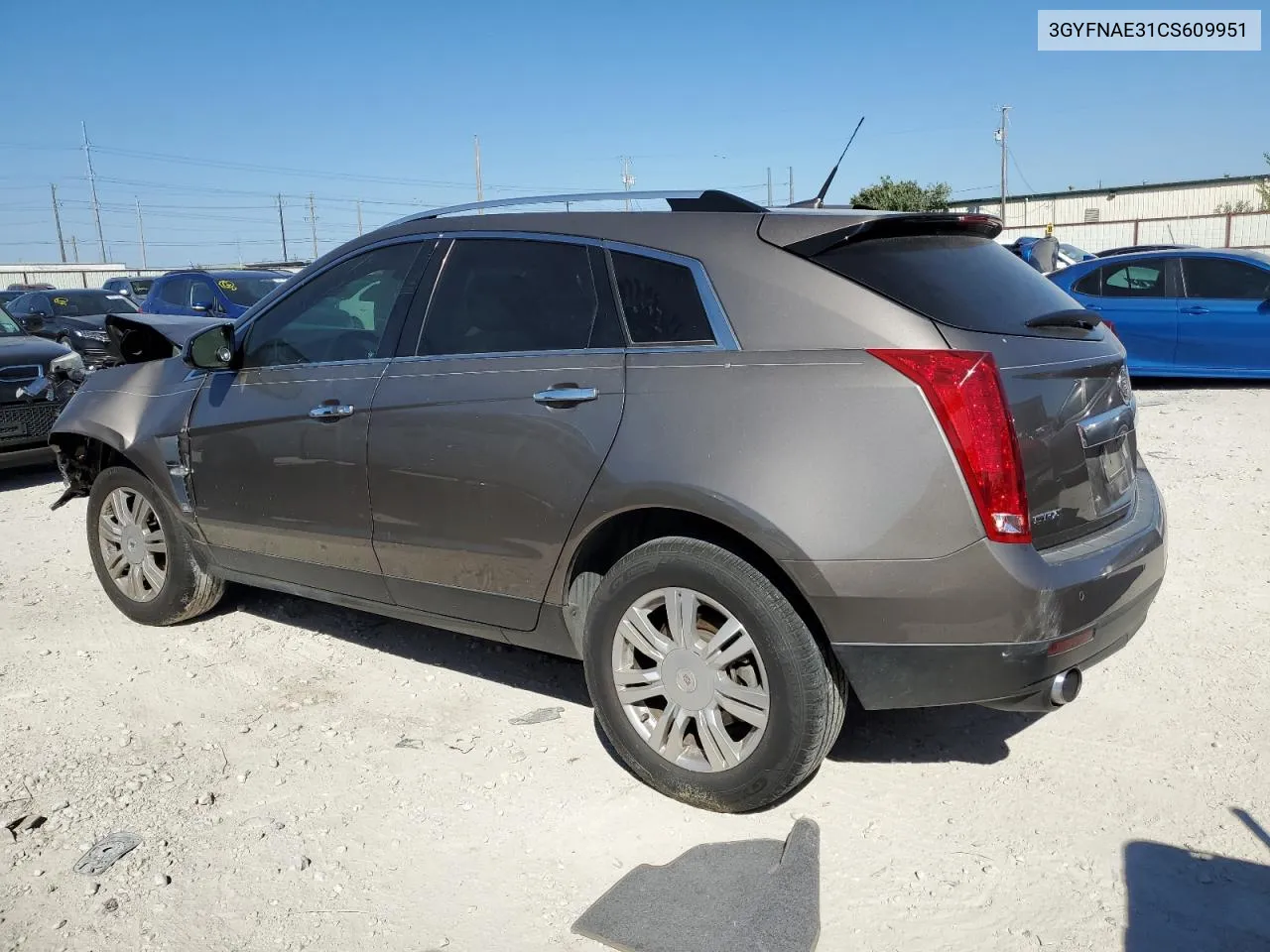 2012 Cadillac Srx Luxury Collection VIN: 3GYFNAE31CS609951 Lot: 73733684