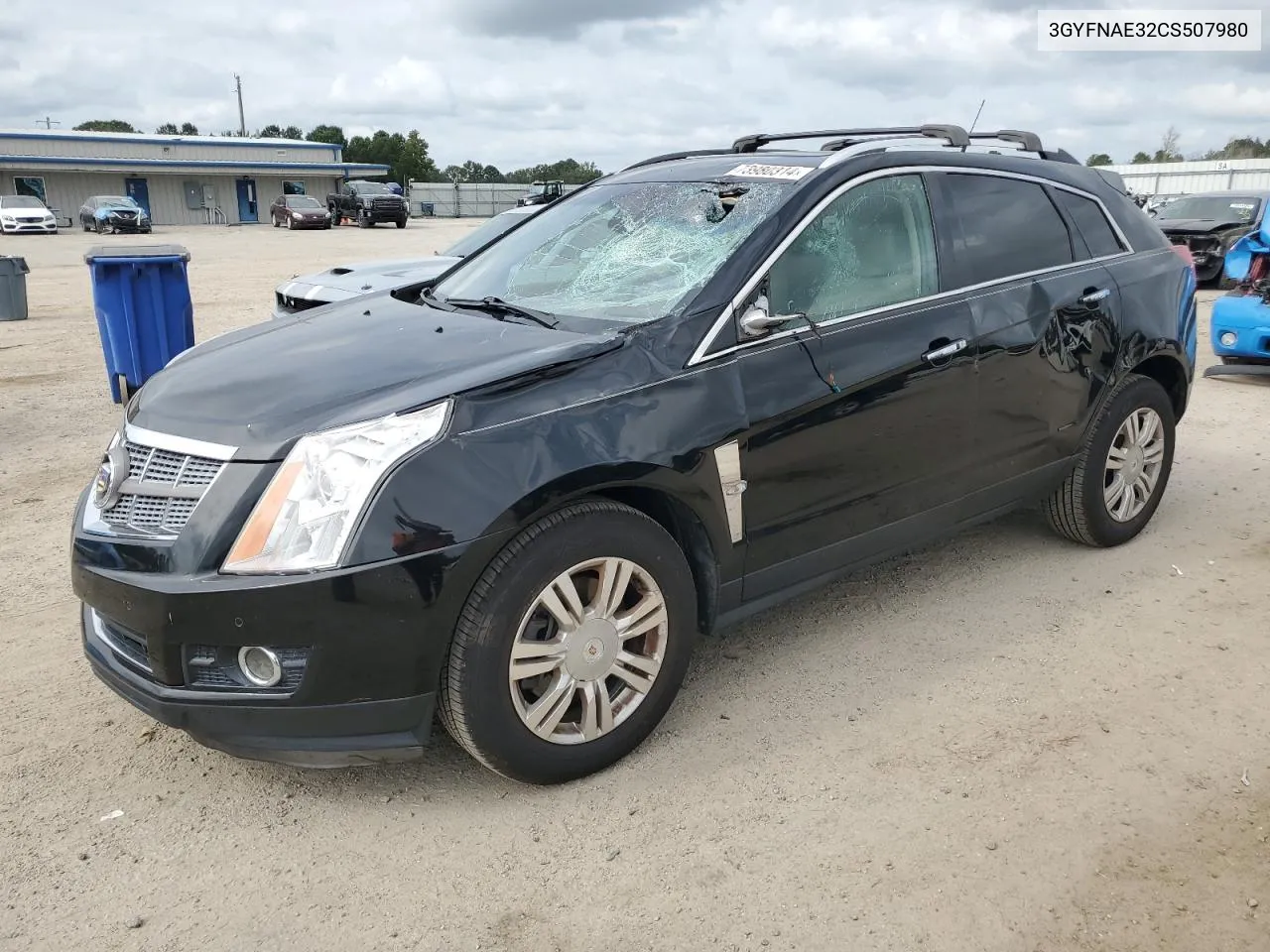 2012 Cadillac Srx Luxury Collection VIN: 3GYFNAE32CS507980 Lot: 73980314