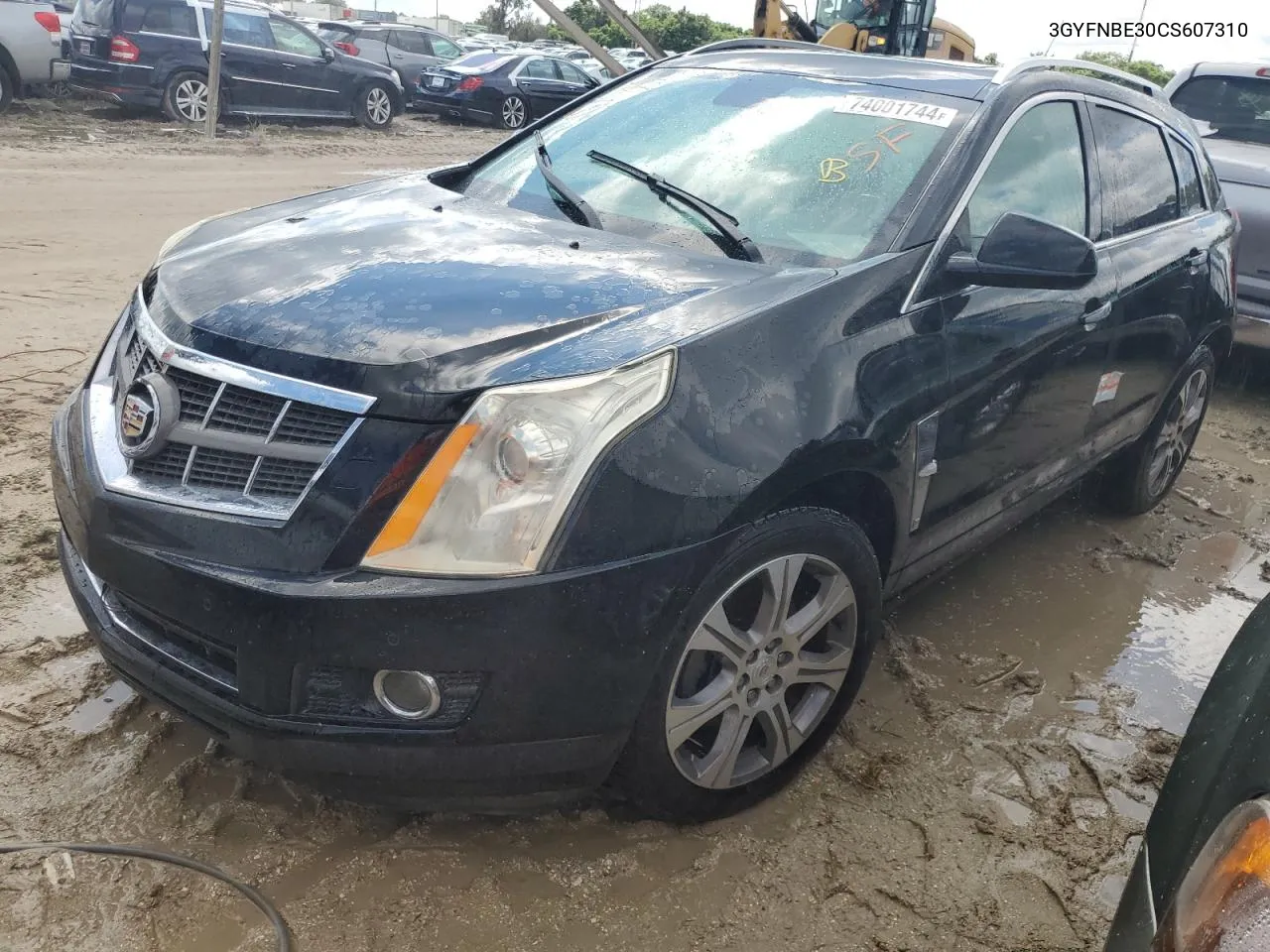 2012 Cadillac Srx Performance Collection VIN: 3GYFNBE30CS607310 Lot: 74001744