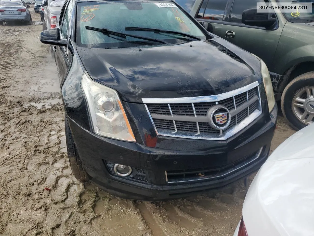 2012 Cadillac Srx Performance Collection VIN: 3GYFNBE30CS607310 Lot: 74001744