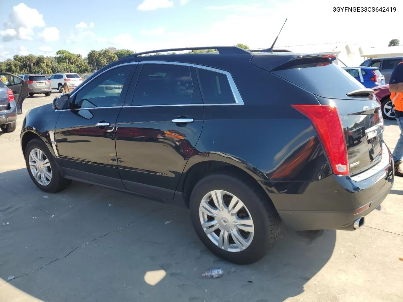 2012 Cadillac Srx VIN: 3GYFNGE33CS642419 Lot: 74003484