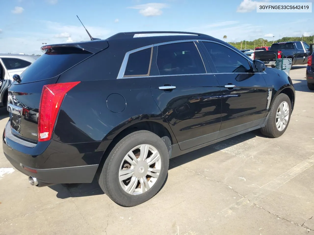 3GYFNGE33CS642419 2012 Cadillac Srx