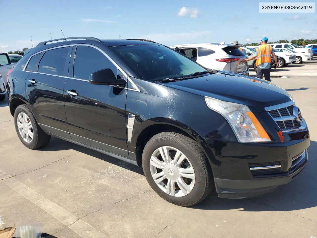 3GYFNGE33CS642419 2012 Cadillac Srx