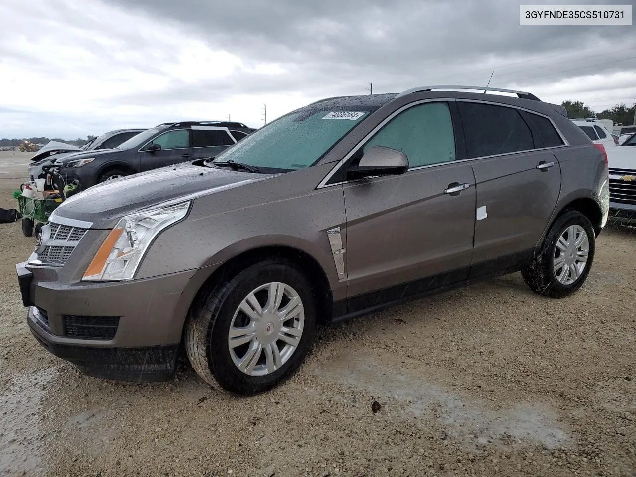 2012 Cadillac Srx Luxury Collection VIN: 3GYFNDE35CS510731 Lot: 74036184