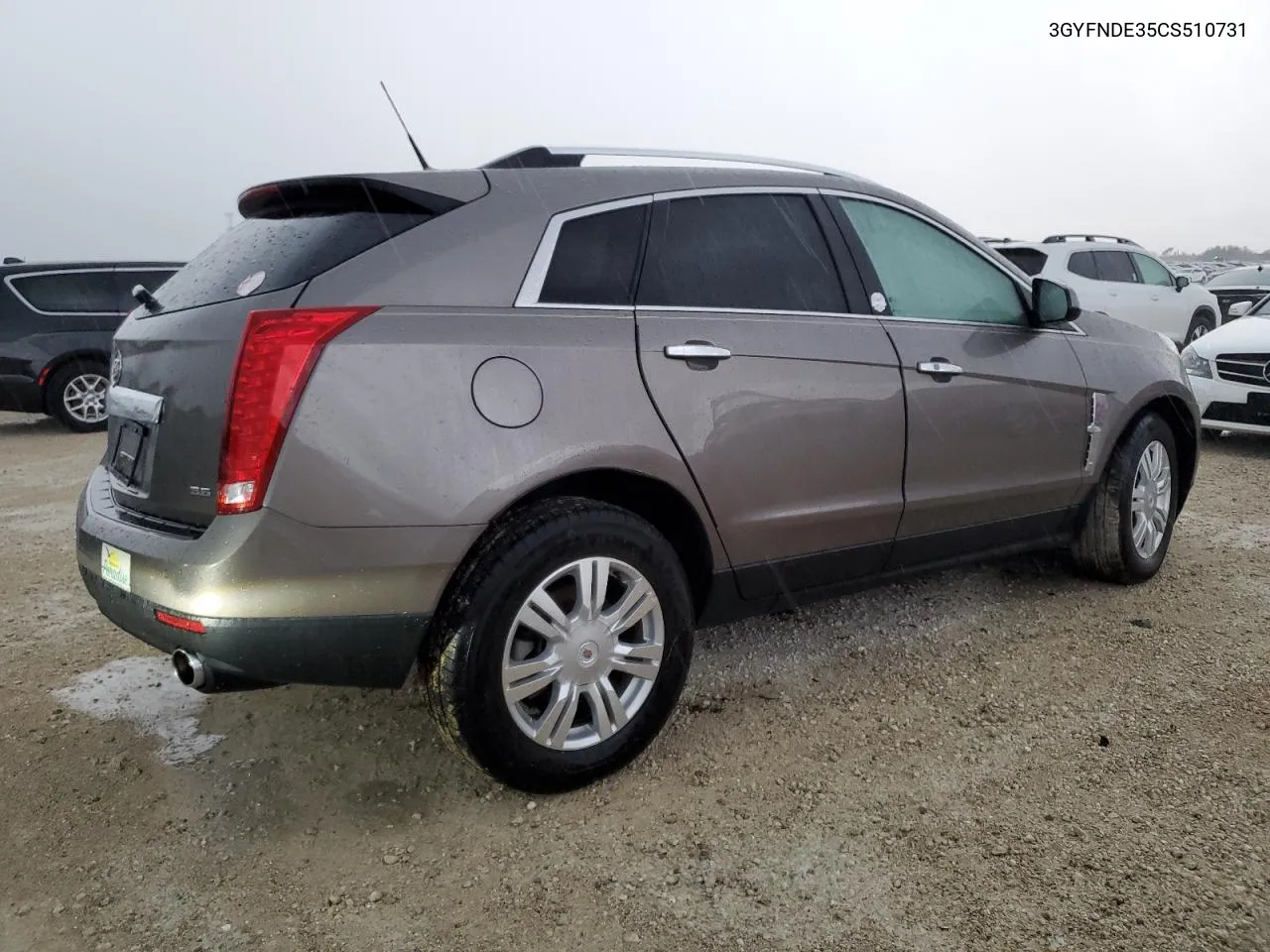 2012 Cadillac Srx Luxury Collection VIN: 3GYFNDE35CS510731 Lot: 74036184