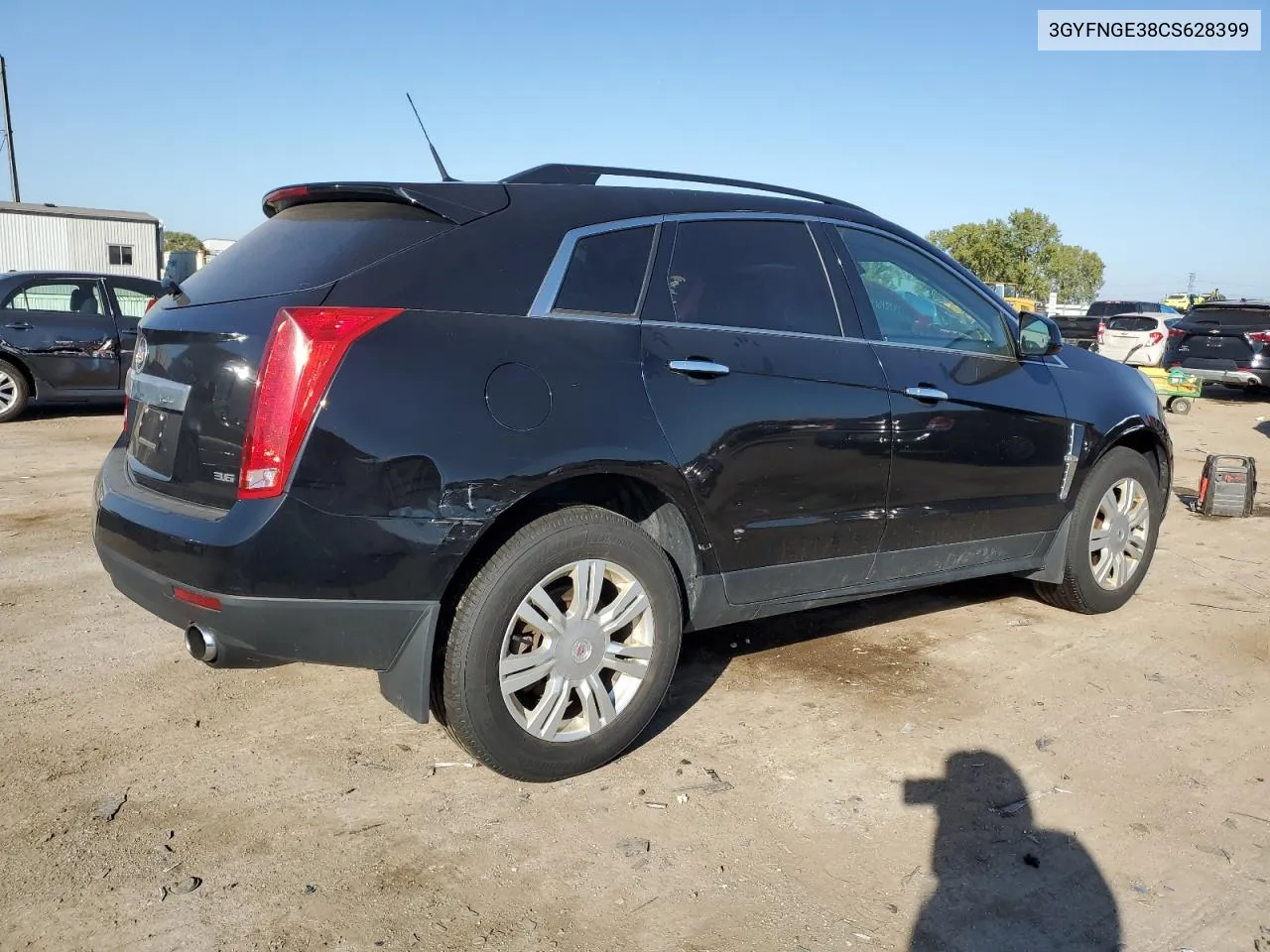 2012 Cadillac Srx VIN: 3GYFNGE38CS628399 Lot: 74135744