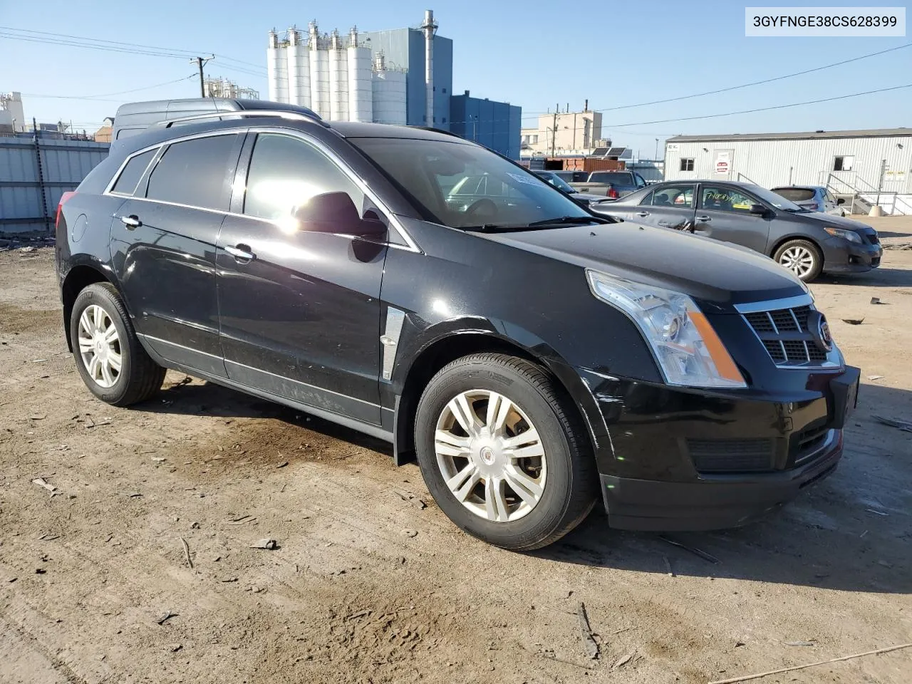 2012 Cadillac Srx VIN: 3GYFNGE38CS628399 Lot: 74135744