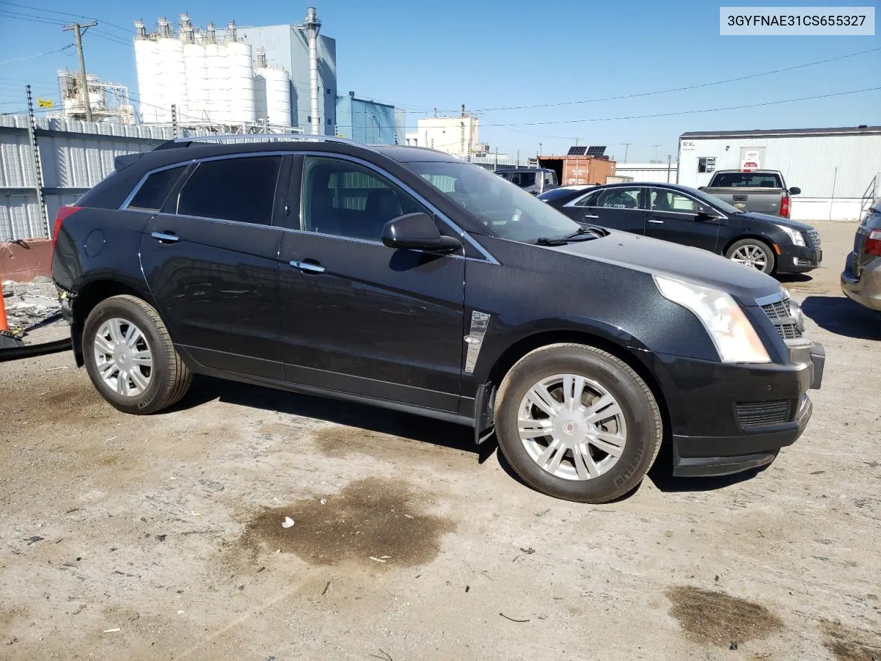 2012 Cadillac Srx Luxury Collection VIN: 3GYFNAE31CS655327 Lot: 74147974