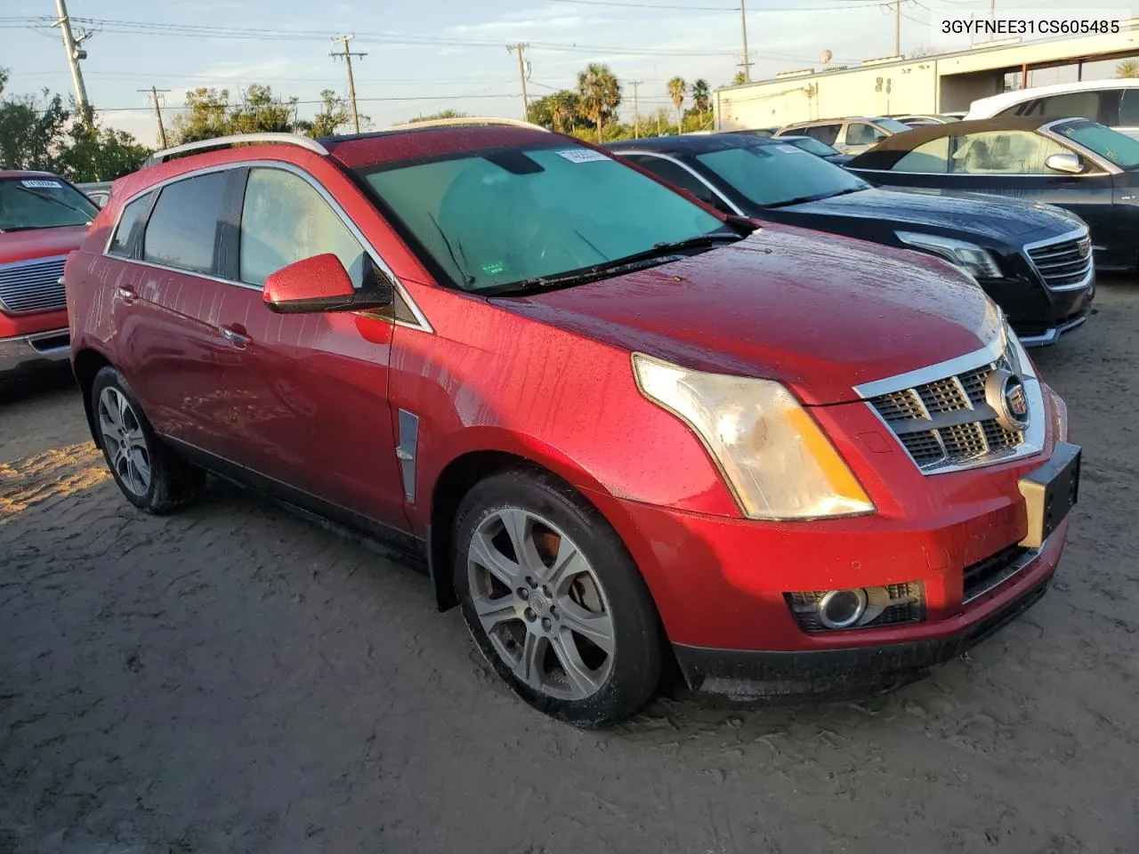 2012 Cadillac Srx Performance Collection VIN: 3GYFNEE31CS605485 Lot: 74226374