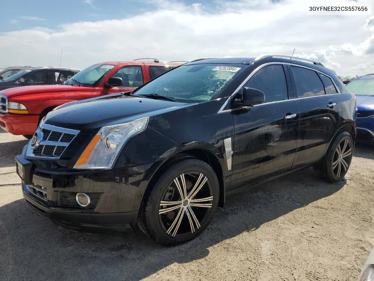 2012 Cadillac Srx Performance Collection VIN: 3GYFNEE32CS557656 Lot: 74262884